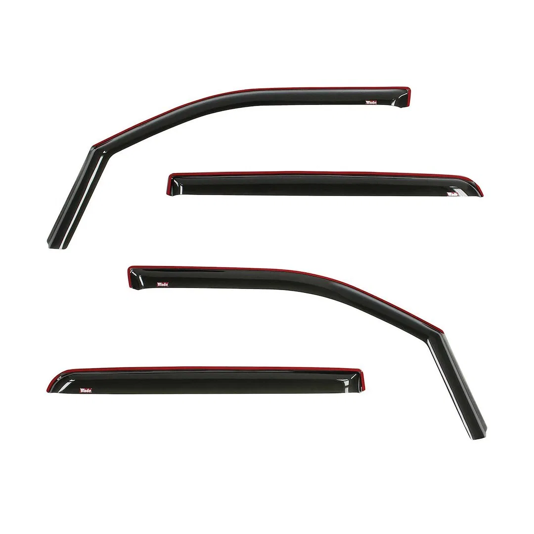 72-35407 – WESTIN Rainguard, Low Profile In-Channel High Gloss Smoke Acrylic Set of 4